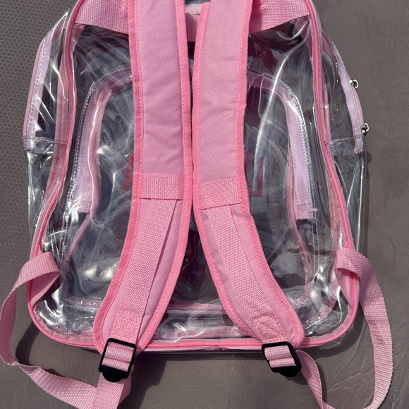 LADY GAGA Joanne 2017 World Tour VIP Transparent PVC Backpack - Picture 2 of 8